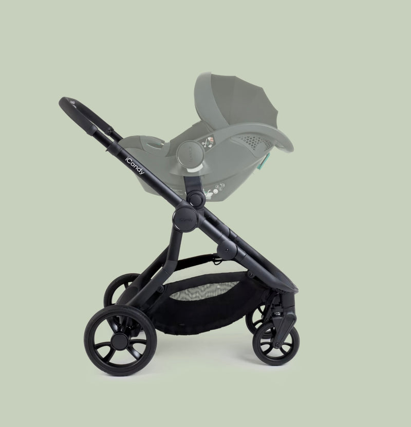iCandy Orange 4 Pushchair Bundle in Fossil