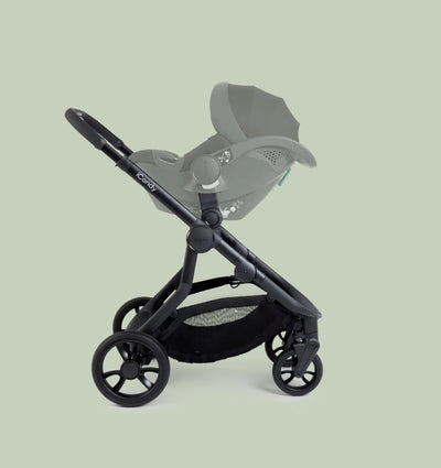 iCandy Orange 4 Pushchair Bundle in Black Edition