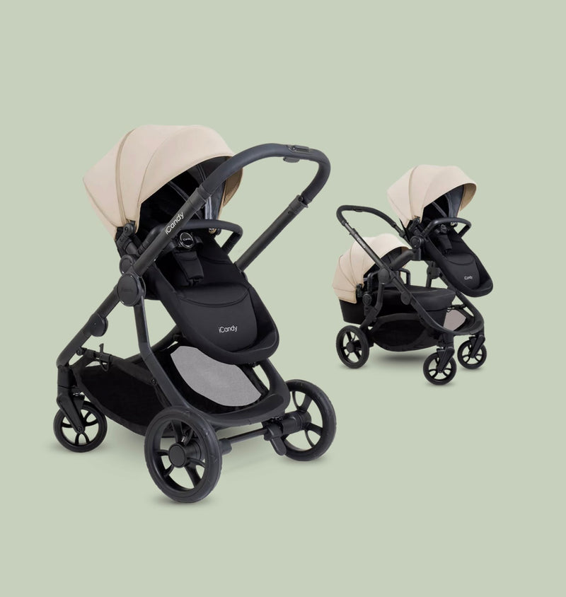 iCandy Orange 4 Pushchair Bundle in Latte
