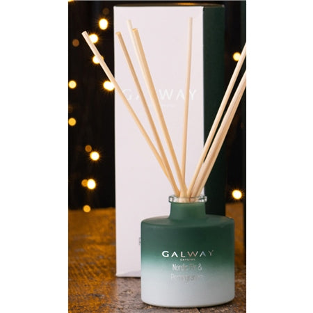 Galway Crystal Nordic Fir & Pomegranate Diffuser