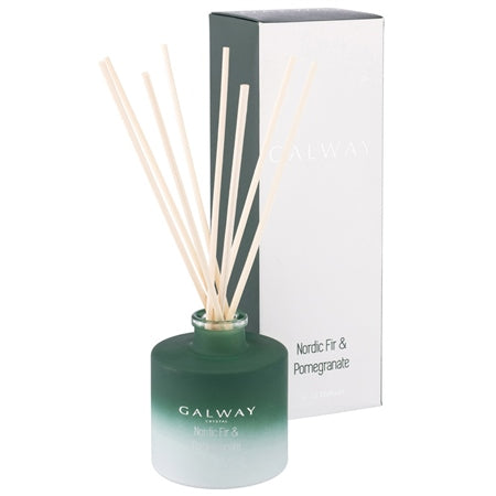 Galway Crystal Nordic Fir & Pomegranate Diffuser