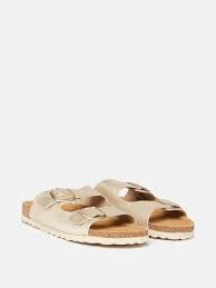 Joules Celeste Gold Double Strap Sandals