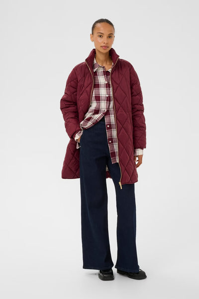 Part Two Ladies OlilasPW OTW Coat In Tawny Port