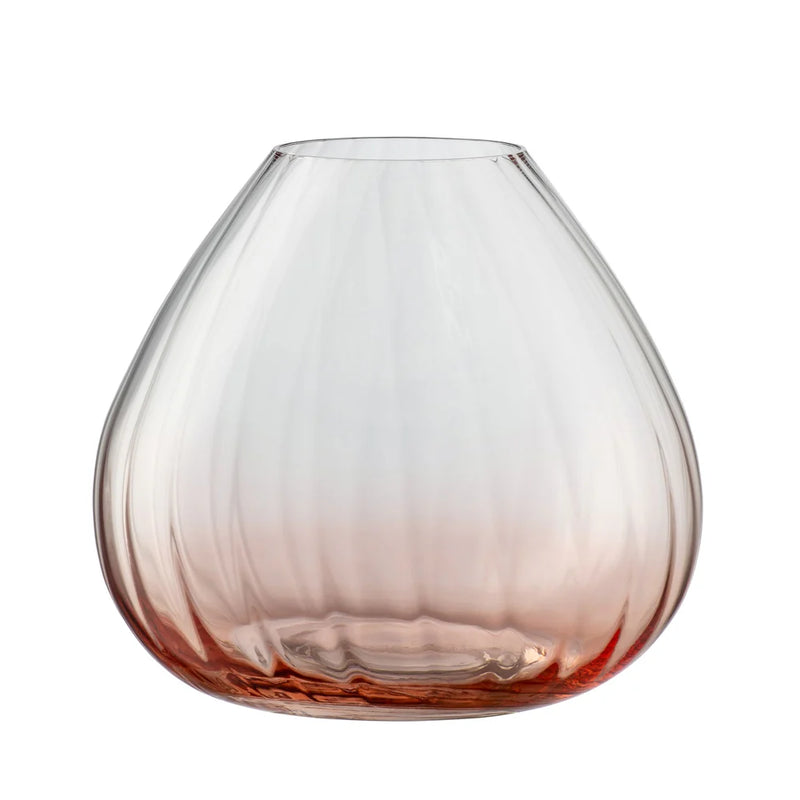 Galway Crystal Erne Rose Bowl Blush