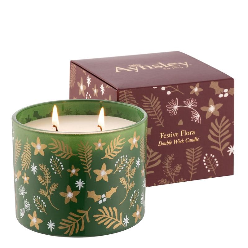 Aynsley Festive Flora Candle - Myhr & Tonka