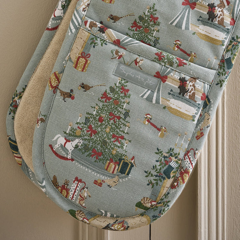 Sophie Allport Double oven glove Cosy Christmas