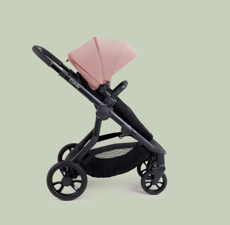 iCandy Orange 4 Pushchair Bundle in Rose