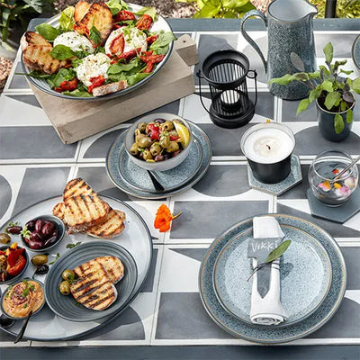 Denby Studio Grey Set Of 4 Pasta Bowls