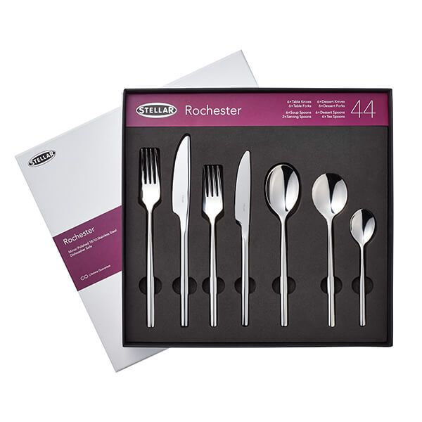 Stellar Rochester 44 Piece Cutlery Set