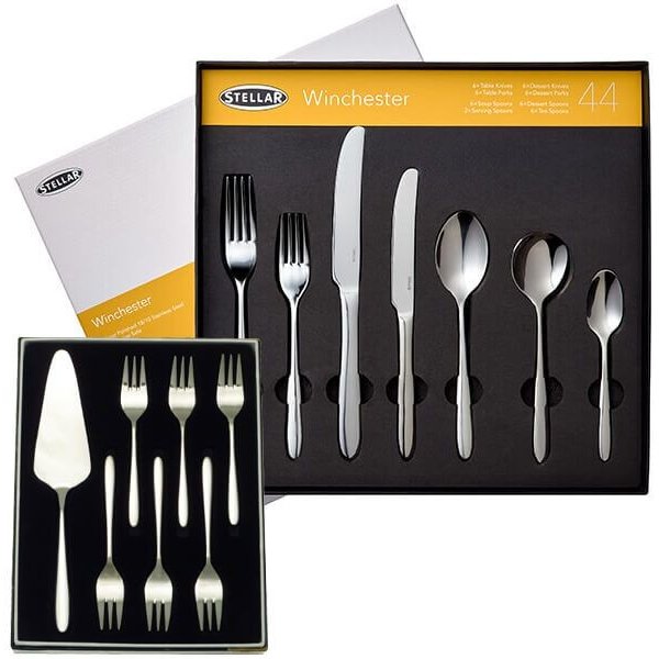Stellar Winchester Cutlery Set 44 Piece