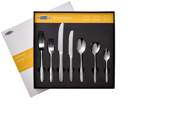 Steller Winchester 44 Piece Cutlery Set