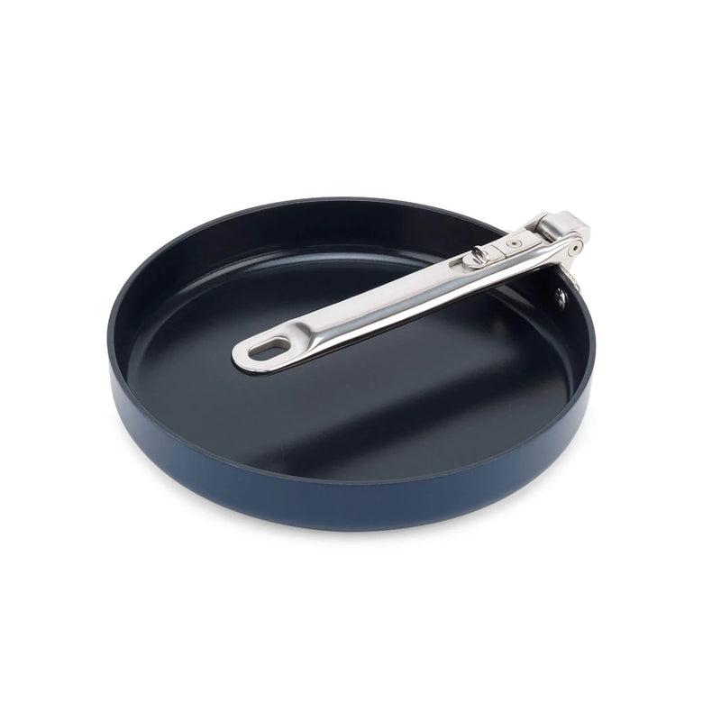 Joseph Joseph Space 24cm Non-Stick Folding Handle Frying Pan Midnight Blue