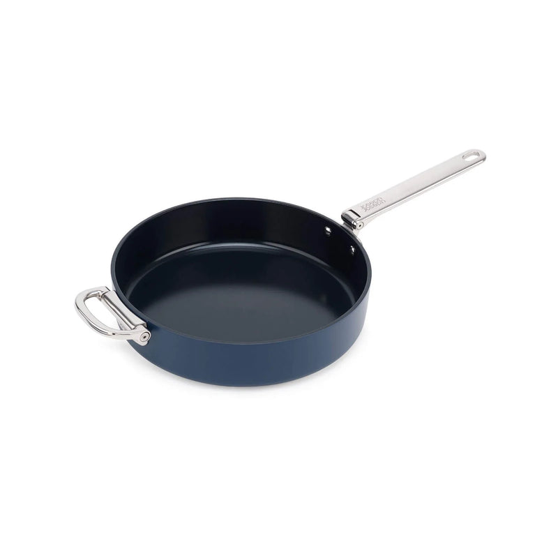 Joseph Joseph Space 28cm Non-Stick Folding Handle Frying Pan Midnight Blue