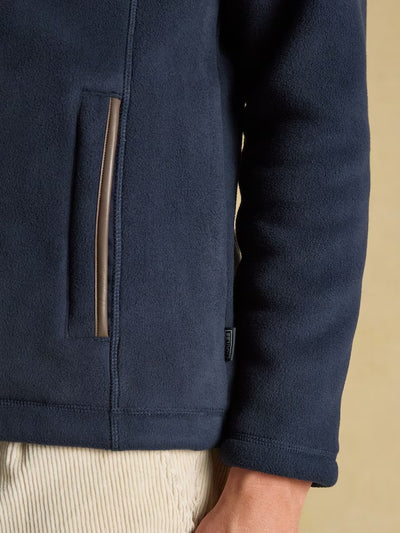 Joules Men’s Heritage Fleece Navy Zip Through