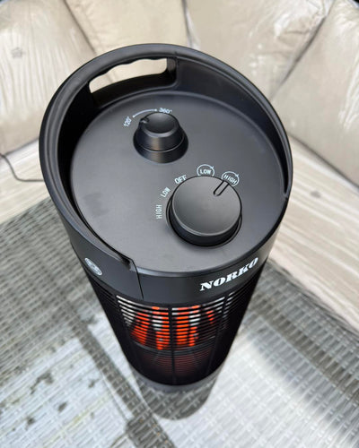 Table Top Heater Black Revolving Table Heater Electric Large