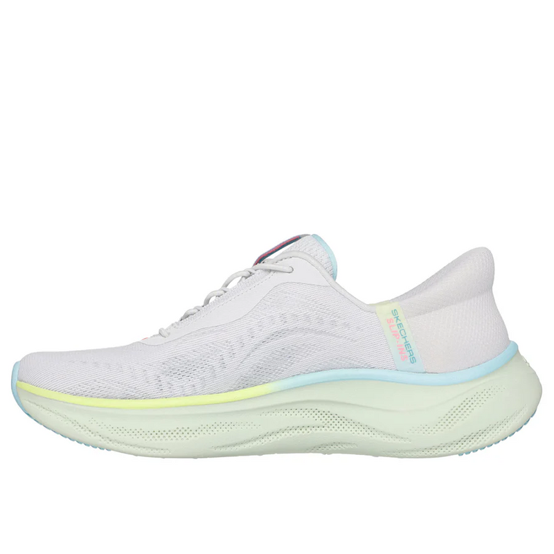 Skechers Women’s Slip-In’s Trainers : Skech Cloud - Perfectly Plush - Light Gray/Multi