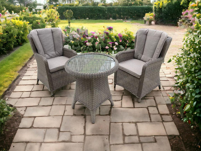 Elba High Back Bistro Set