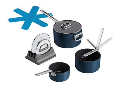 Joseph Joseph Pan Set Space Blue (9-piece)