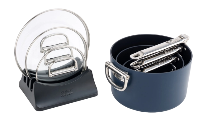 Joseph Joseph Pan Set Space Blue (9-piece)