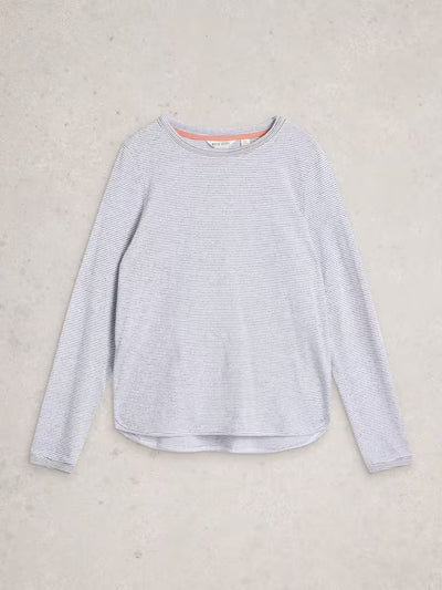 White Stuff Clara Sparkle Tee Ivory