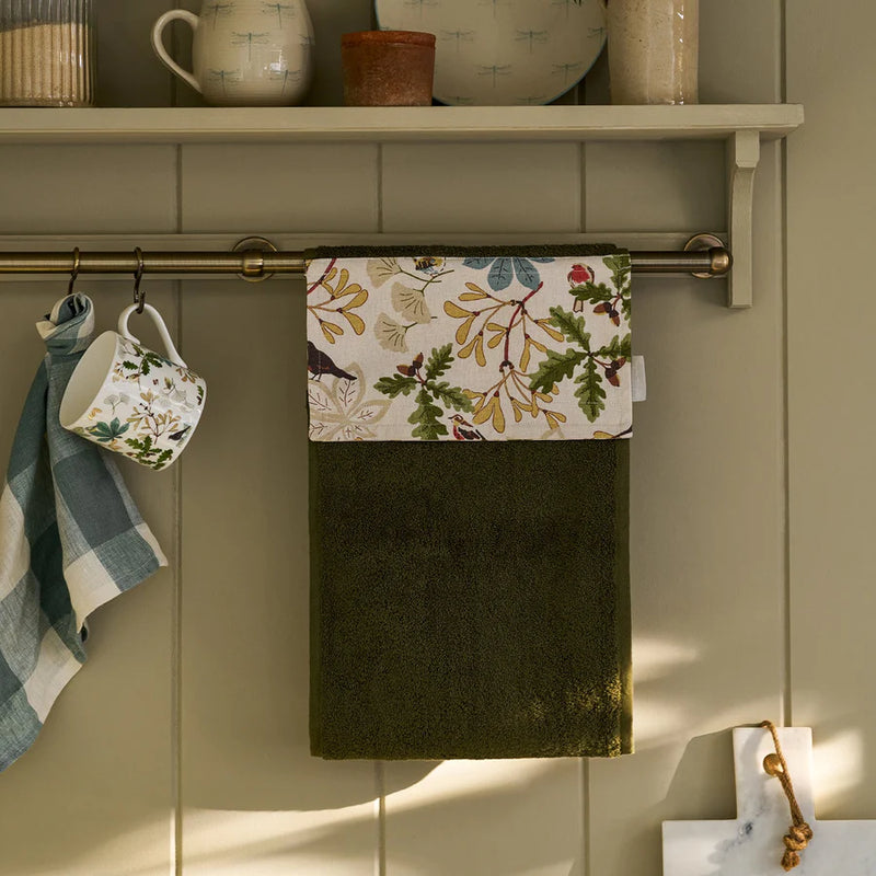 Sophie Allport Roller Hand towel Orchard Birds