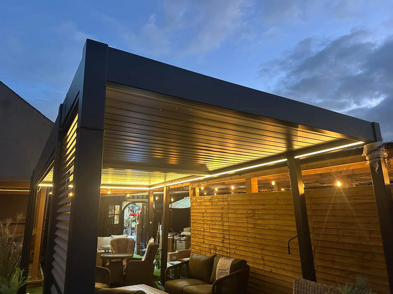 Celtic Leisure Saturn 6x3m Pergola 8 Legged