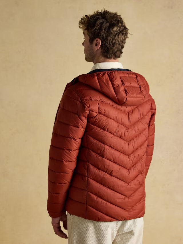 Joules Men’s Garrett Orange Showerproof Padded Jacket