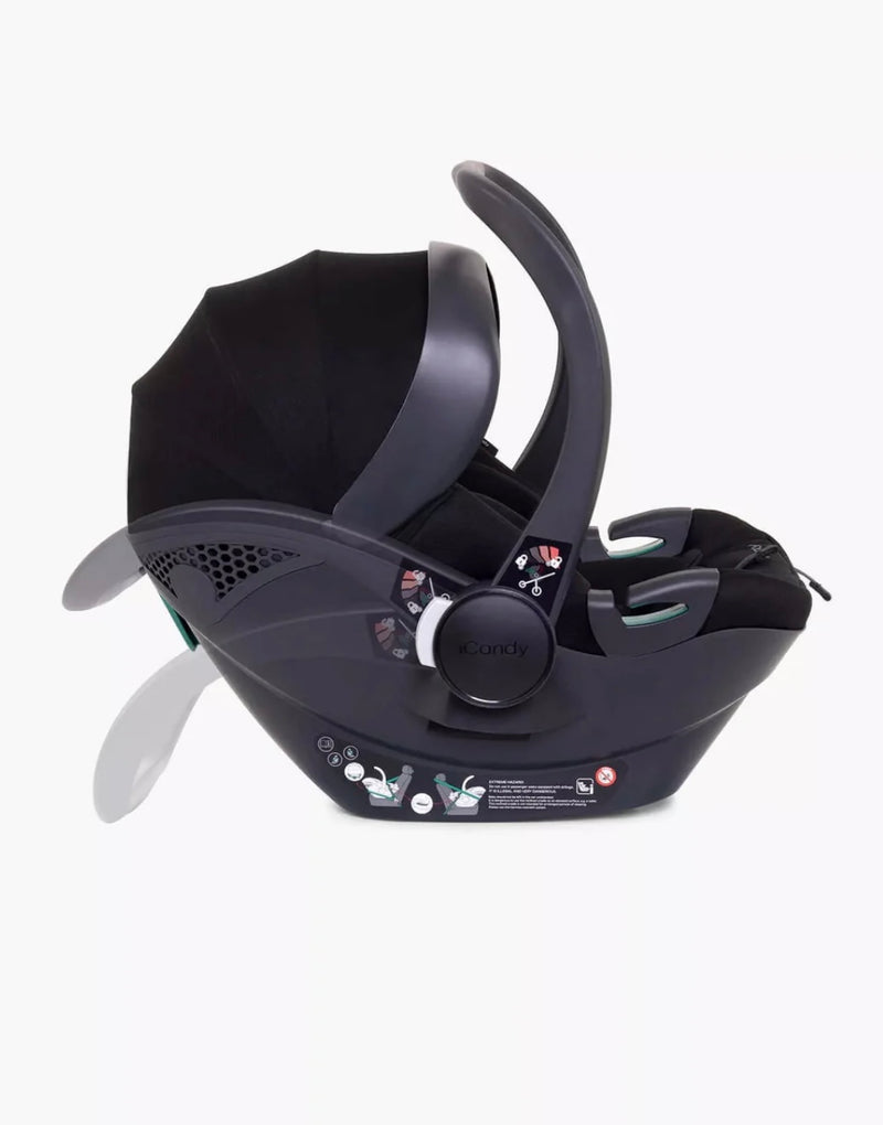iCandy Cocoon Car Seat & base in Black Edition