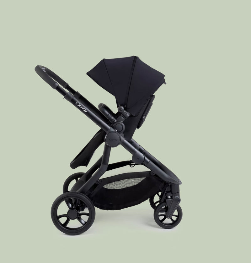 iCandy Orange 4 Pushchair Bundle in Black Edition