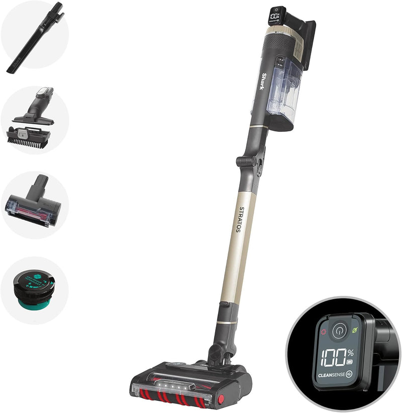 Shark Stratos Anti Hair Wrap Plus Pet Pro Cordless Vacuum [Single Battery] IZ400UKT