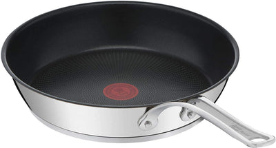 Tefal Jamie Oliver Cook's Classics Stainless Steel Frying Pan, 30cm, Induction Pan E3060735