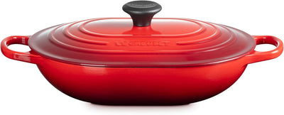 Le Creuset Signature Cast Iron 31cm Oblong Casserole Cerise