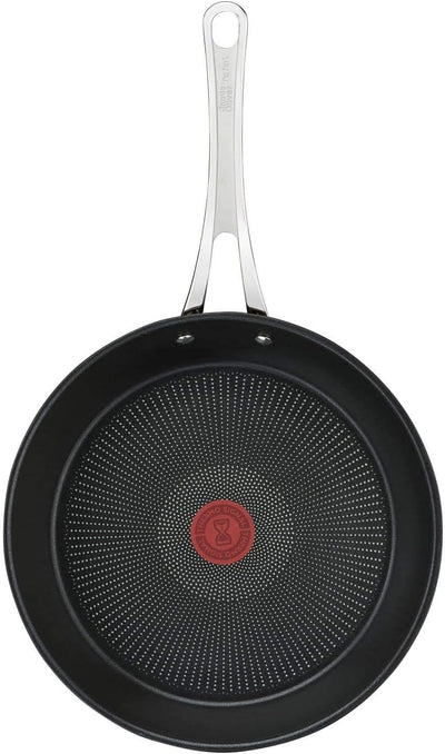 Tefal Jamie Oliver Cook's Classics Stainless Steel Frying Pan, 30cm, Induction Pan E3060735