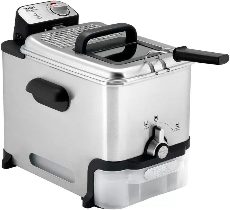 Tefal FR804140 New Oleoclean Pro Fryer 2300W Easy Clean Fryer 3.5L