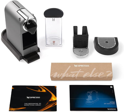 Nespresso Krups CitiZ Coffee Machine Espresso Machine Silver XN741B