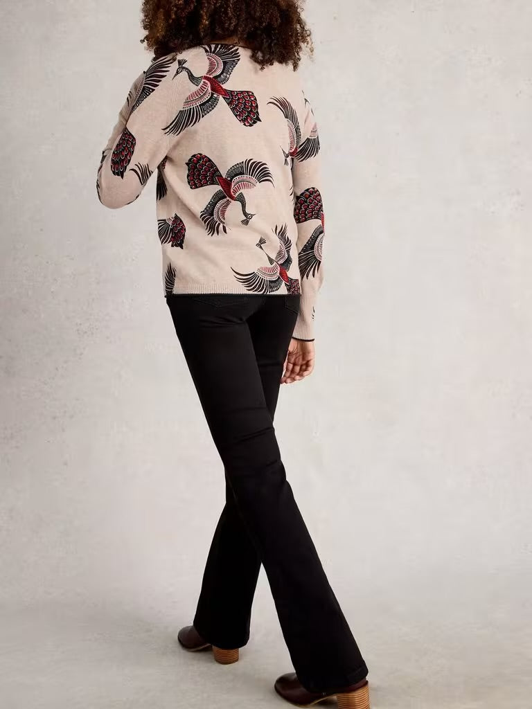 White Stuff Lulu Print Cardi