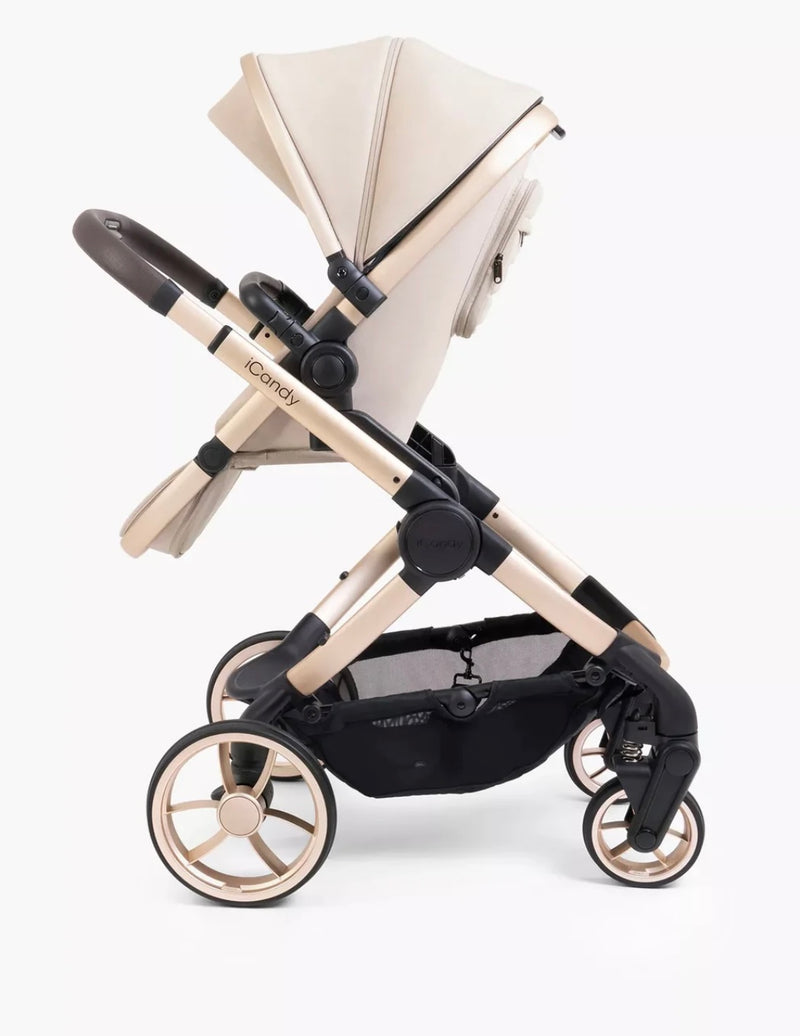 iCandy Peach 7 Pushchair & Carrycot Bundle in Biscotti