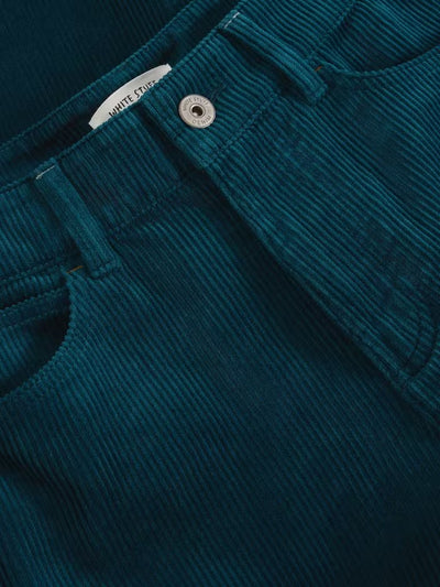 White Stuff Ayla Cord Wide Leg Trouser Teal