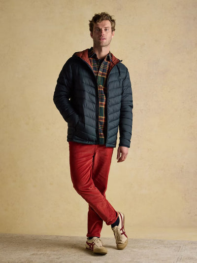 Joules Men’s Garrett Navy Showerproof Padded Jacket