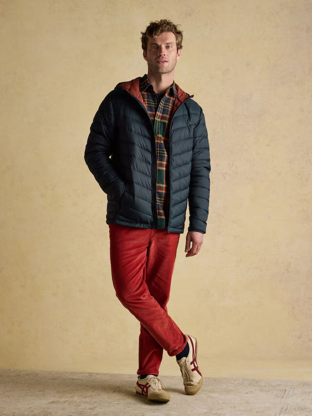 Joules Men’s Garrett Navy Showerproof Padded Jacket
