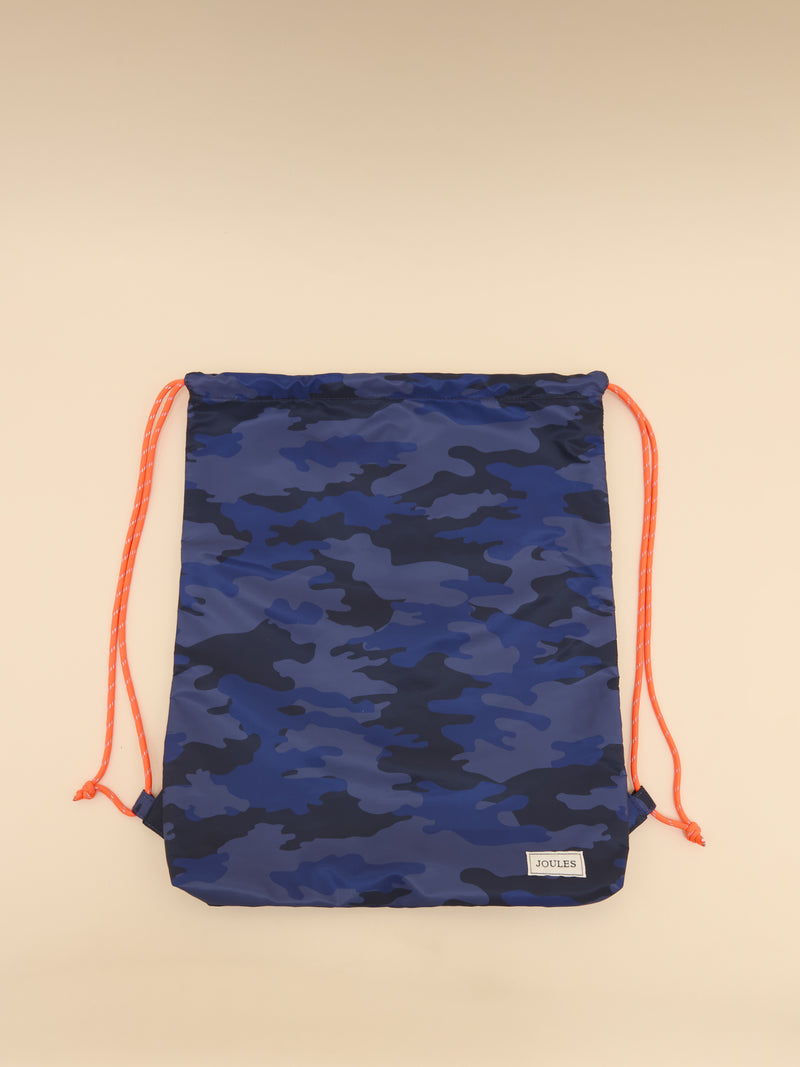 Joules Boy’s Adventurer Camo Backpack - Navy Camo
