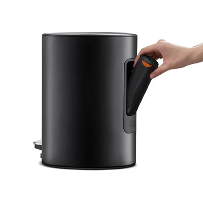 Joseph Joseph EasyStore 5-Litre Pedal Bin - Matt Black