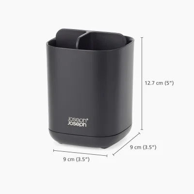 Joseph Joseph EasyStore™ Matt Black Toothbrush Holder)