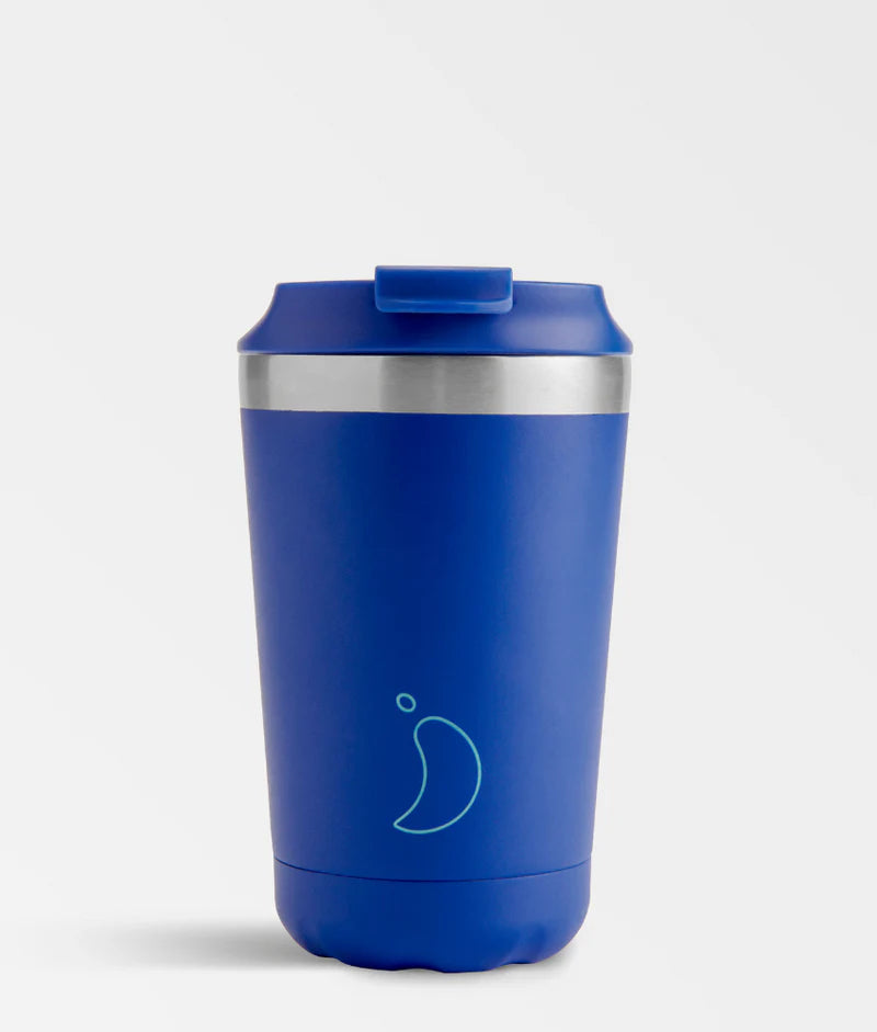 Chilly’s Matte Blue 340ml Coffee Cup