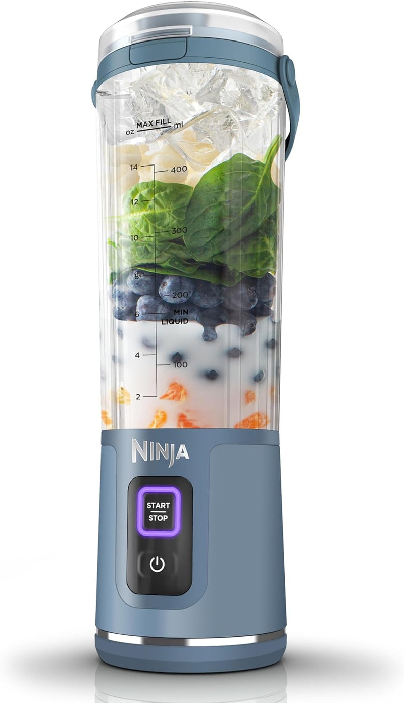 Ninja Blast Portable Blender, 530ml Blue, BC151UKNV