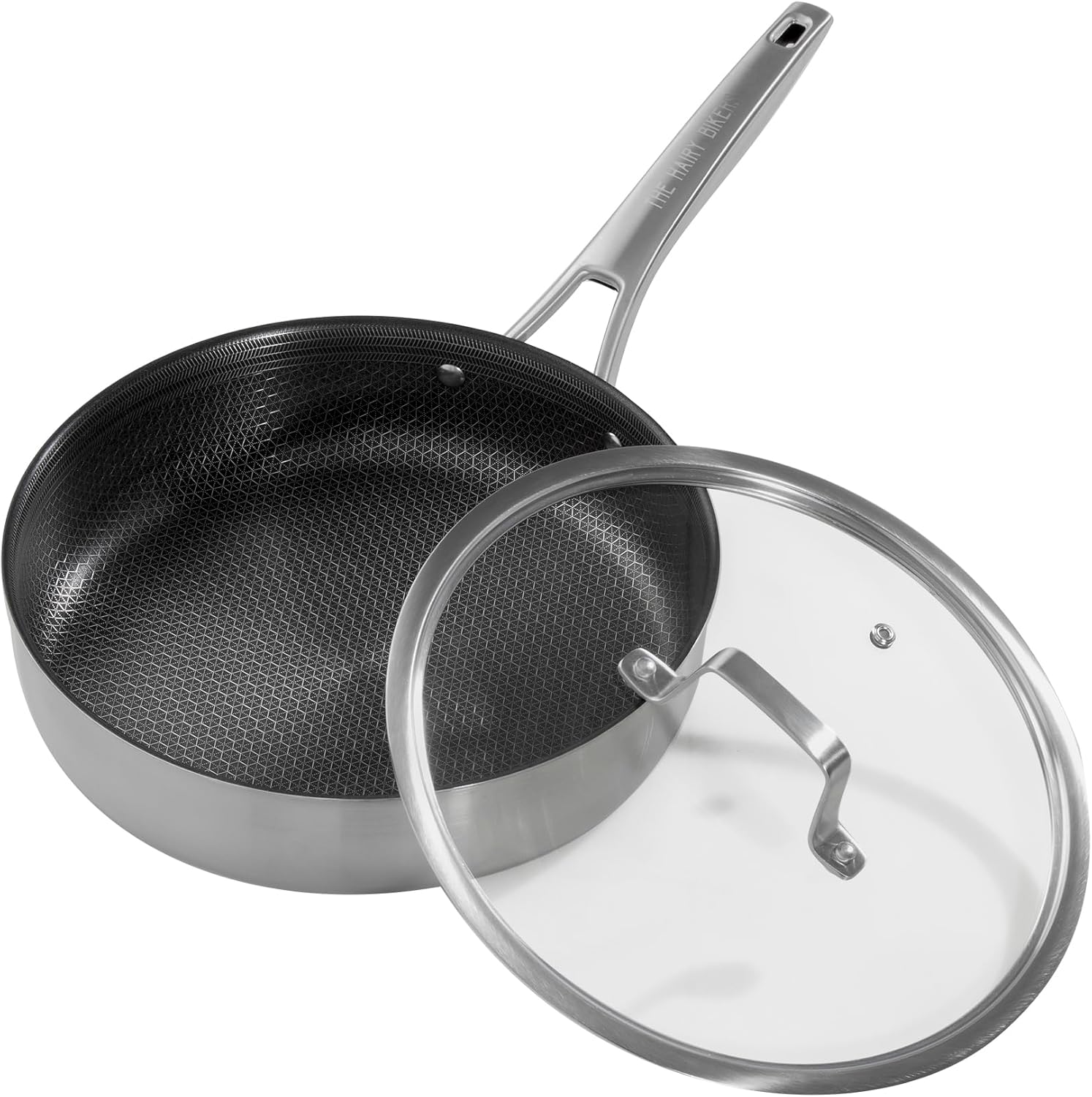 Hex Guard 28cm Saute Pan and Lid, Hairy Bikers, Metal Tool Safe, Non-S ...