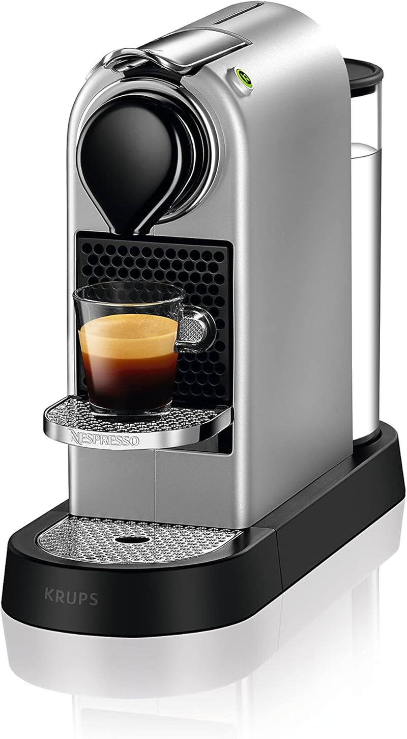 Nespresso Krups CitiZ Coffee Machine Espresso Machine Silver XN741B