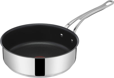 Tefal Jamie Oliver Cook's Classics Stainless Steel Saute Pan 24cm Suitable All Hobs E3063234