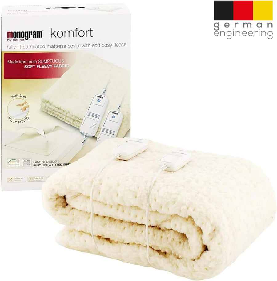 Monogram komfort electric blanket sale