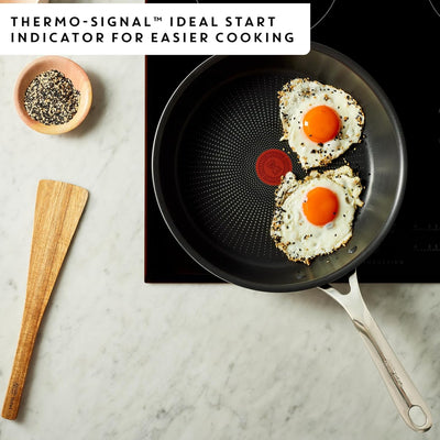 Jamie Oliver by Tefal Cook's Direct Hard Anodised Induction 5-Piece Cookware Set Induction E017S555